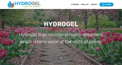 Desktop Screenshot of hydrogel.info